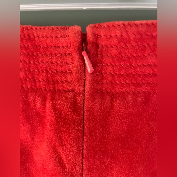 J Crew Leather skirt - Picture 3 of 11